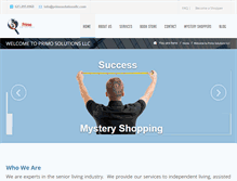 Tablet Screenshot of primosolutionsllc.com